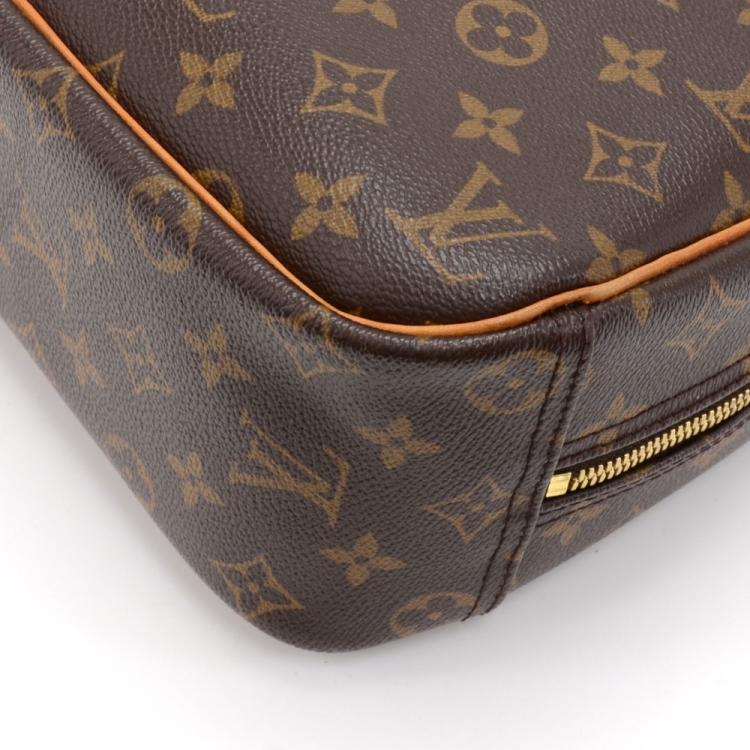 Pre Owned Louis Vuitton Monogram Canvas Trouville Bag