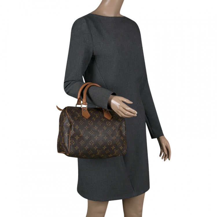 مملوكة مسبقًا Louis Vuitton Monogram Canvas Speedy 25 Bag