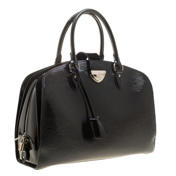 Pre Owned Louis Vuitton Black Electric Epi Leather Pont Neuf GM Bag