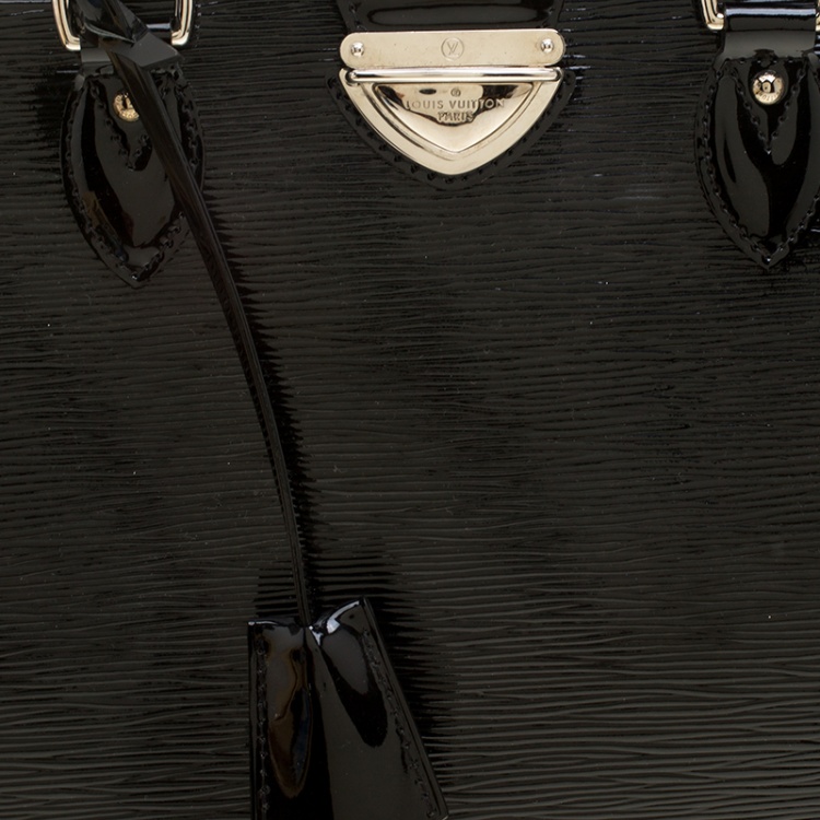 Pre Owned Louis Vuitton Black Electric Epi Leather Pont Neuf GM Bag