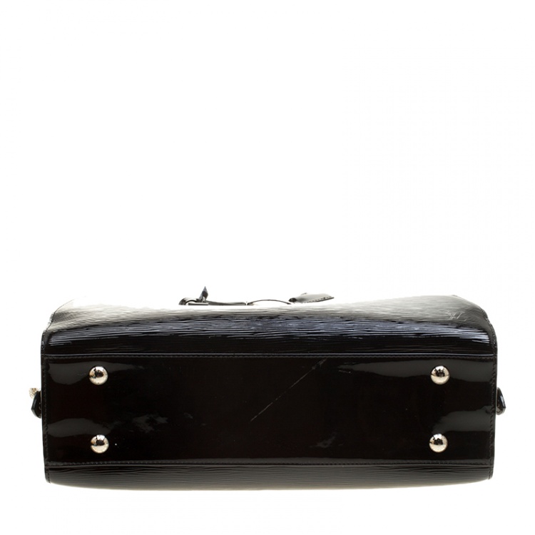 Pre Owned Louis Vuitton Black Electric Epi Leather Pont Neuf GM Bag