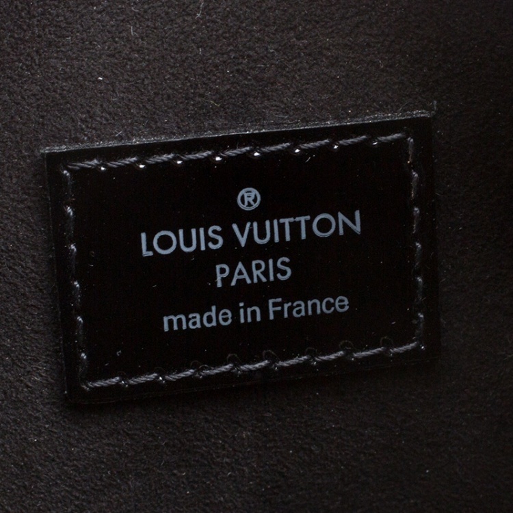 Pre Owned Louis Vuitton Black Electric Epi Leather Pont Neuf GM Bag