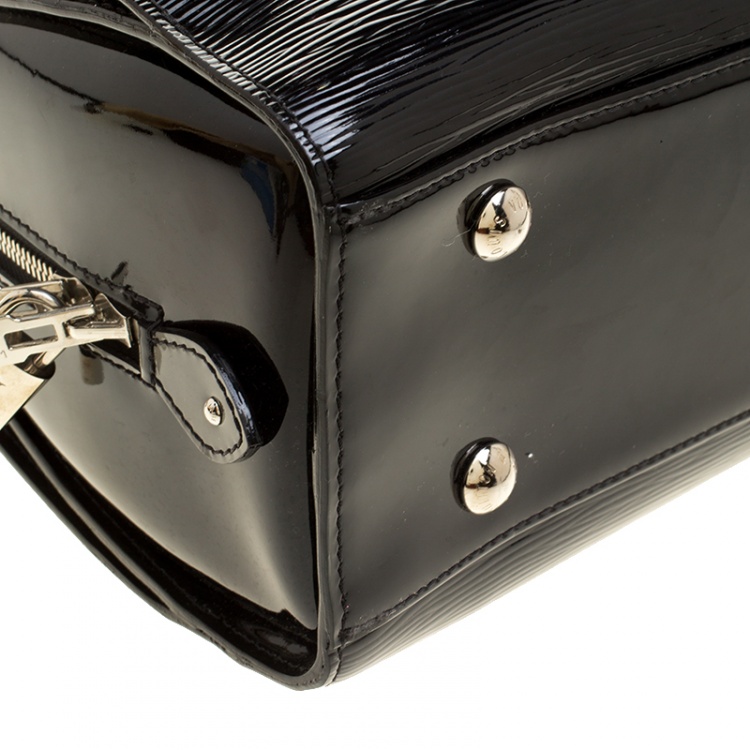 Pre Owned Louis Vuitton Black Electric Epi Leather Pont Neuf GM Bag
