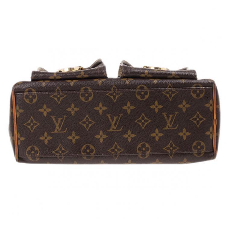 Pre Owned Louis Vuitton Monogram Canvas Manhattan PM