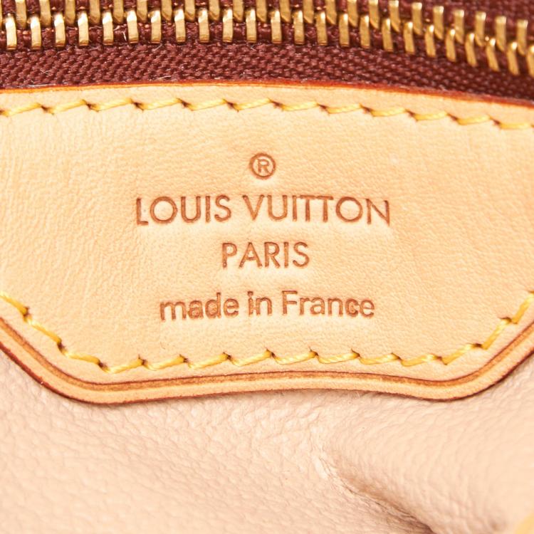 Pre Owned Louis Vuitton Monogram Canvas Petit Bucket Bag