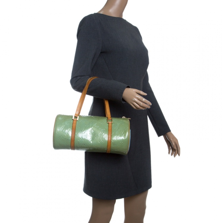 Louis Vuitton, Bags, Auth Lv Mint Green Vernis Monogram Bedford Bag
