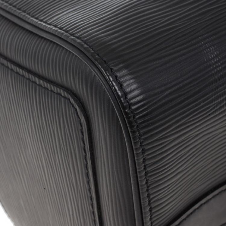 Pre Owned Louis Vuitton Black Epi Speedy 25 Bag