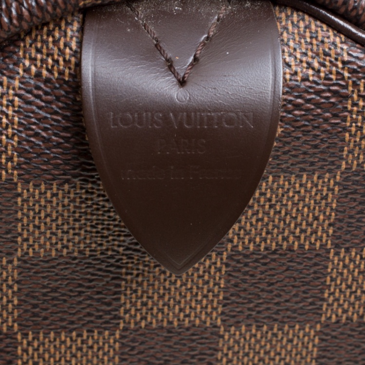 Pre Owned Louis Vuitton Damier Ebene Canvas Speedy 30