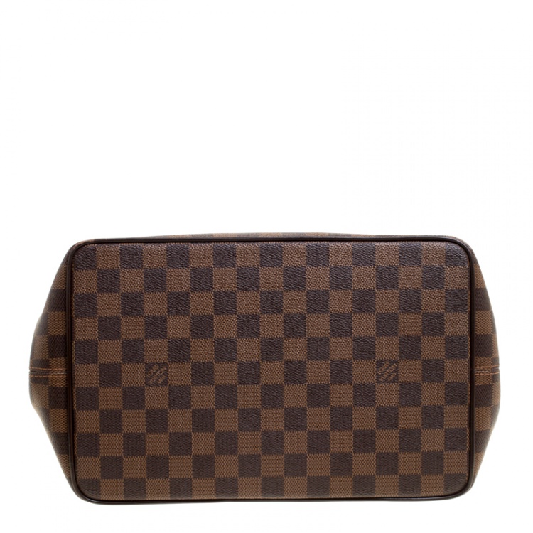 Pre Owned Louis Vuitton Damier Ebene Canvas Bergamo MM Bag