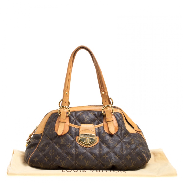 Pre Owned Louis Vuitton Monogram Canvas Etoile Bowling Bag