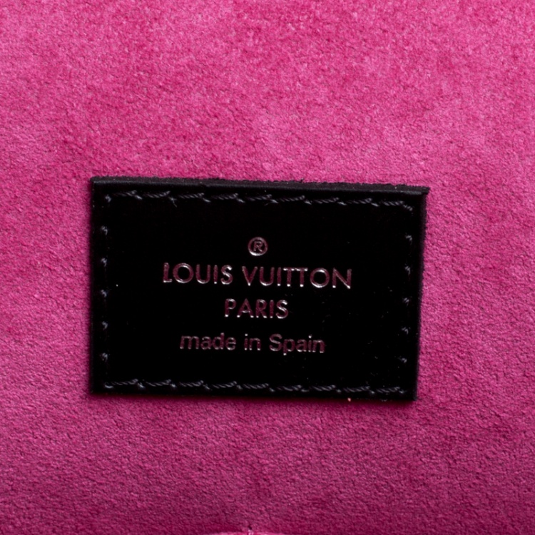 Pre Owned Louis Vuitton Black Epi Leather Cluny BB Bag