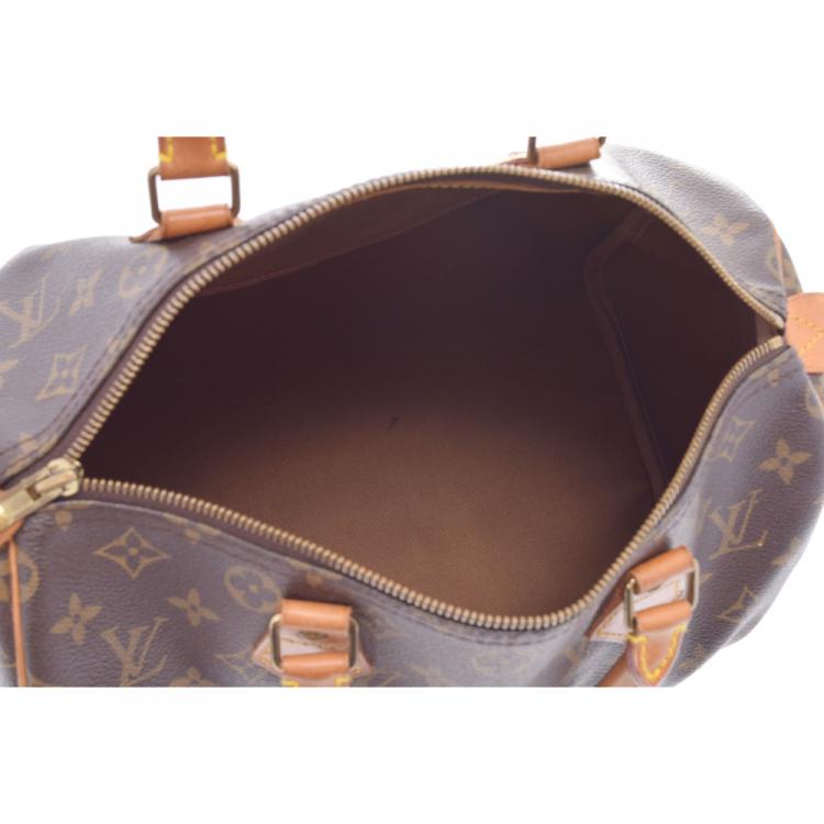 Pre Owned Louis Vuitton Monogram Canvas Speedy 30 Bag