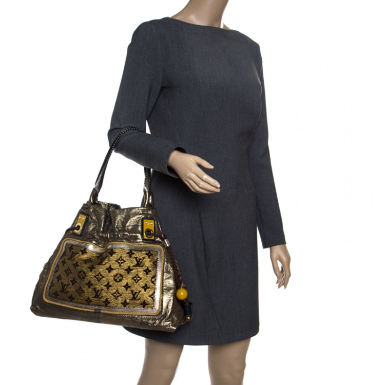 Louis Vuitton Sunbird Handbag Limited Edition Monogram Lurex