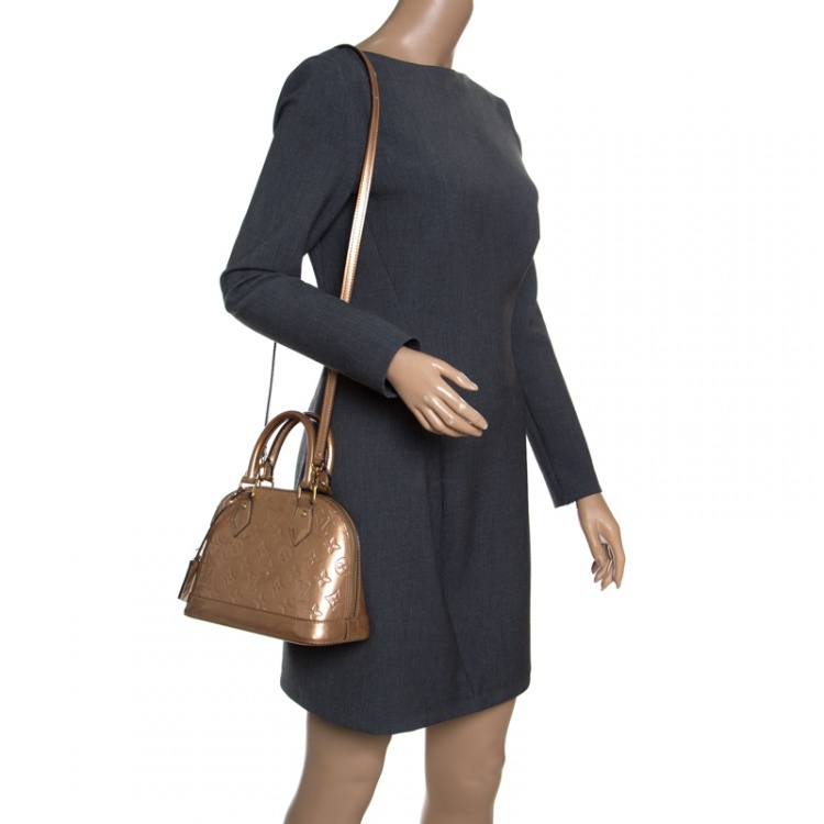 Louis Vuitton Vernis Lisse Alma BB Bag – Oliver Jewellery
