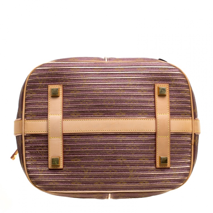 Pre Owned Louis Vuitton Argent Monogram Canvas Limited Edition Eden Neo Bag