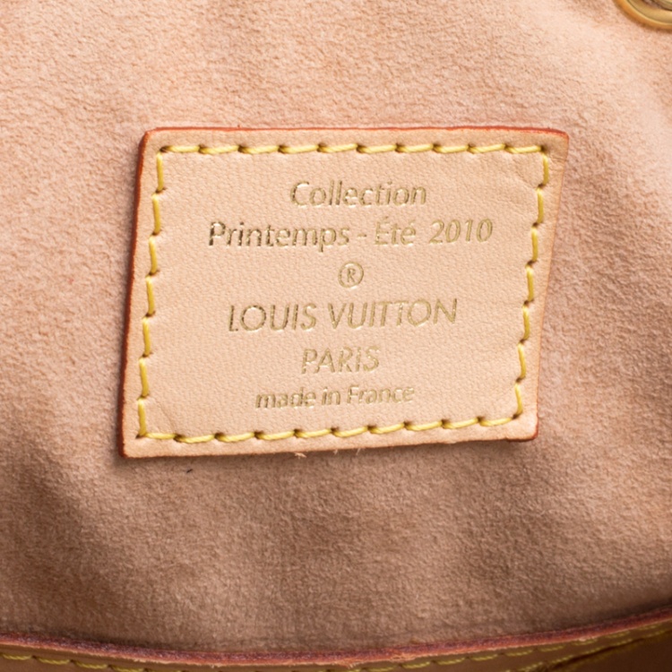Pre Owned Louis Vuitton Argent Monogram Canvas Limited Edition Eden Neo Bag