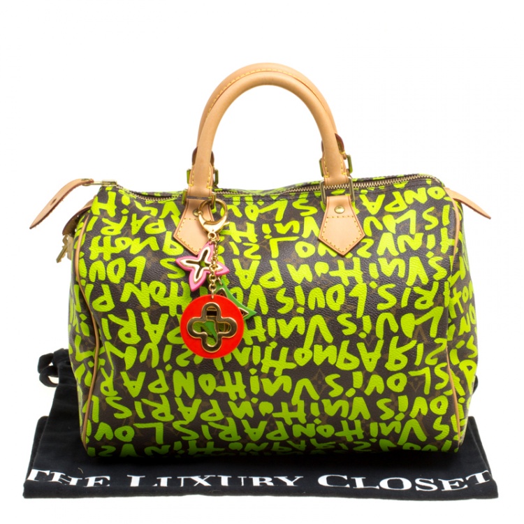 graffiti bag neon