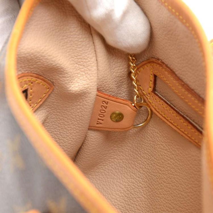 Pre Owned Louis Vuitton Monogram Canvas Petit Bucket Bag