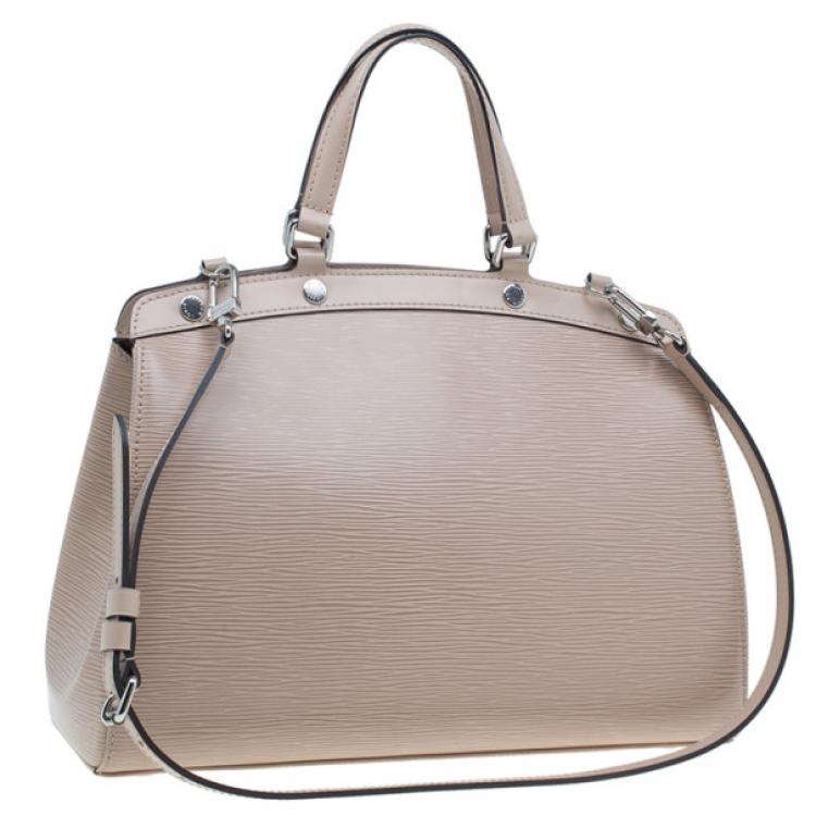 Pre Owned Louis Vuitton Rose Ballerine Epi Leather Brea MM