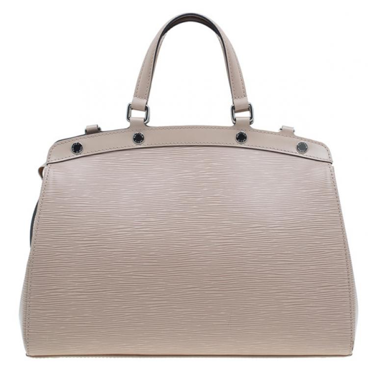 Pre Owned Louis Vuitton Rose Ballerine Epi Leather Brea MM