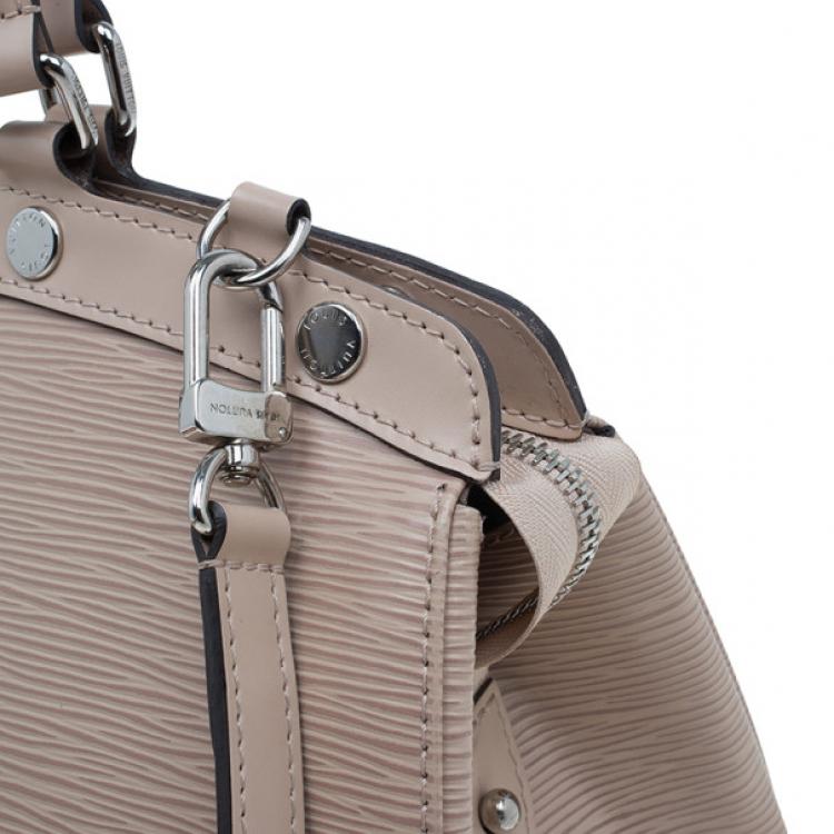 Pre Owned Louis Vuitton Rose Ballerine Epi Leather Brea MM