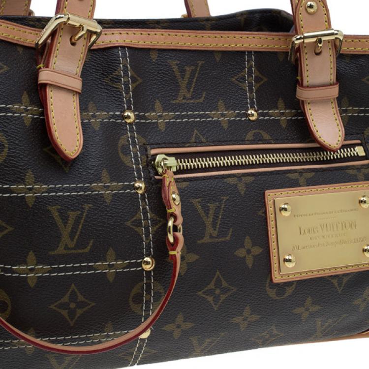 Pre Owned Louis Vuitton Limited Edition Riveting Tote