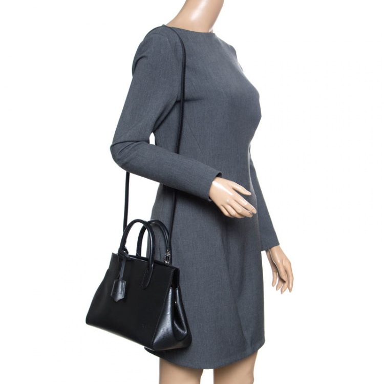 Pre Owned Louis Vuitton Black Epi Leather Marly BB Bag