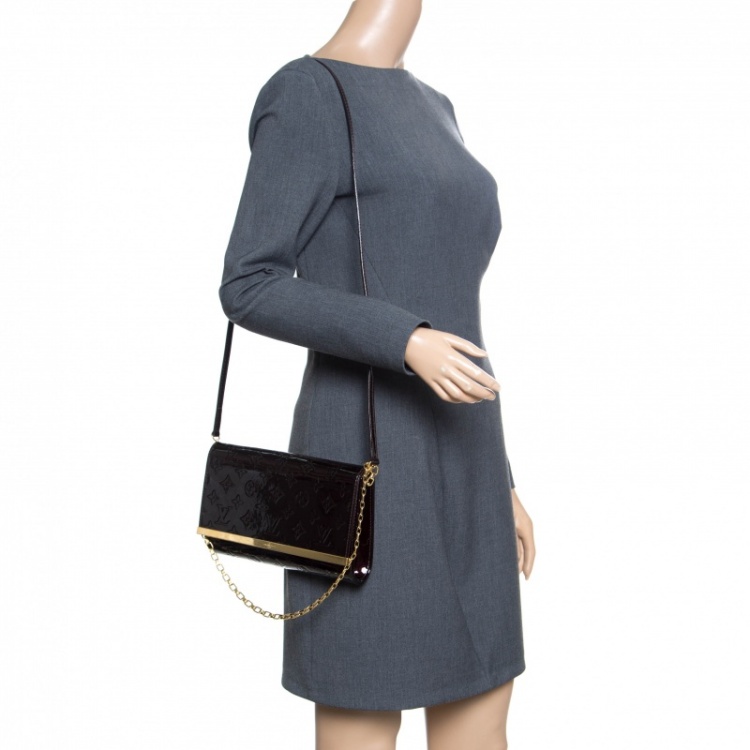 Louis Vuitton Amarante Monogram Vernis Ana Clutch Bag Louis Vuitton | The  Luxury Closet