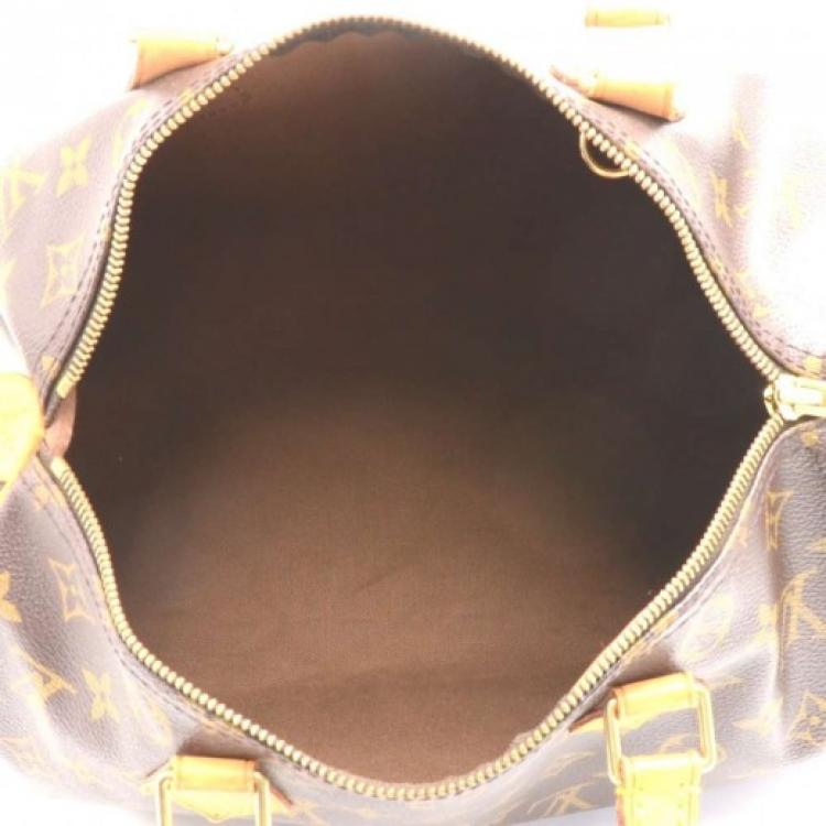 Pre Owned Louis Vuitton Monogram Canvas Speedy 30 Bag