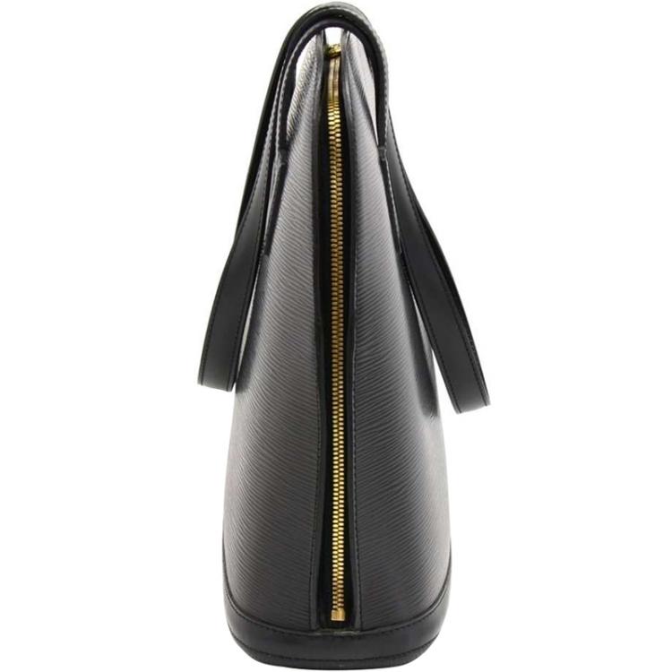 Louis Vuitton Noir Epi Leather Lussac Bag Louis Vuitton