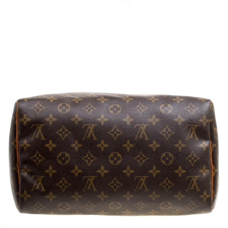 Pre Owned Louis Vuitton Monogram Canvas and Leather Speedy 30 Bag