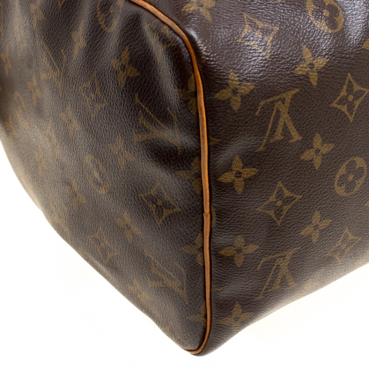 Pre Owned Louis Vuitton Monogram Canvas and Leather Speedy 30 Bag