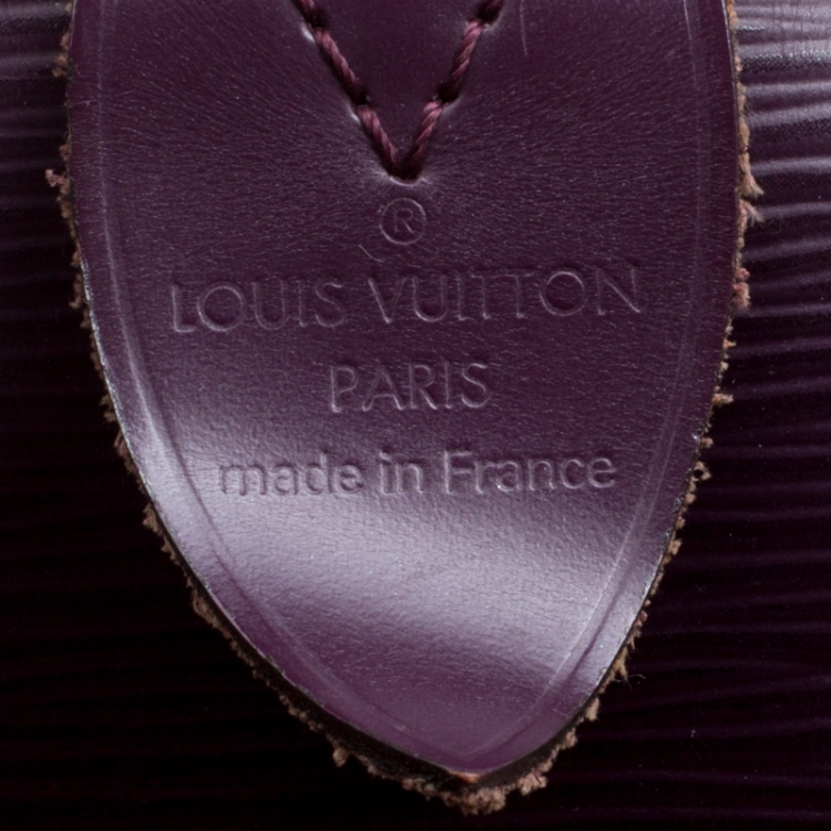 Pre Owned Louis Vuitton Cassis Epi Leather Speedy 30