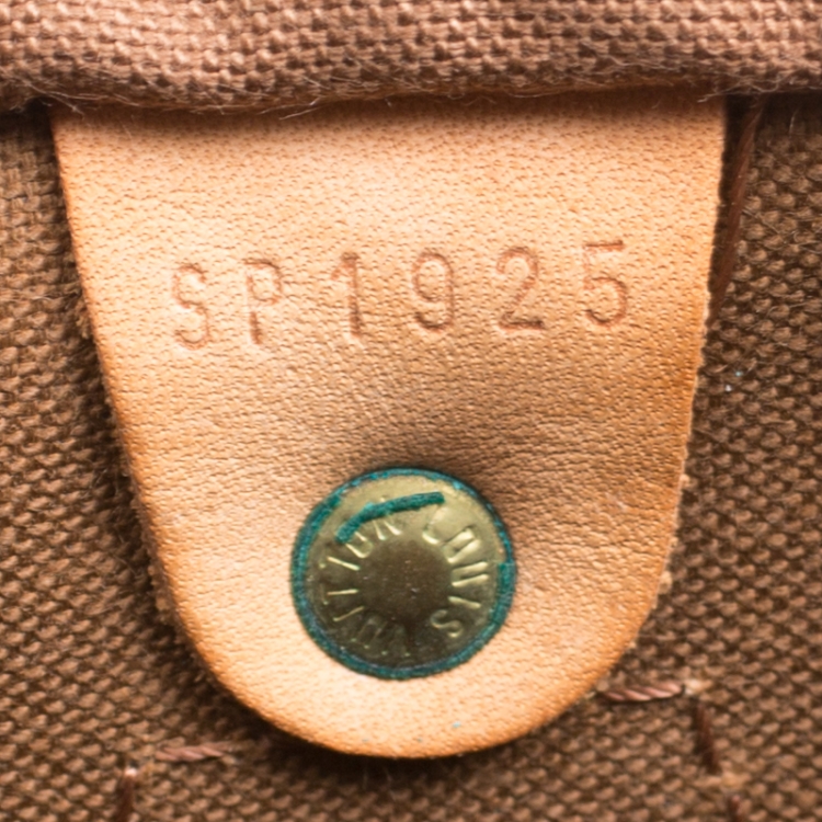 Pre Owned Louis Vuitton Monogram Canvas Speedy 25 Bandouliere Bag