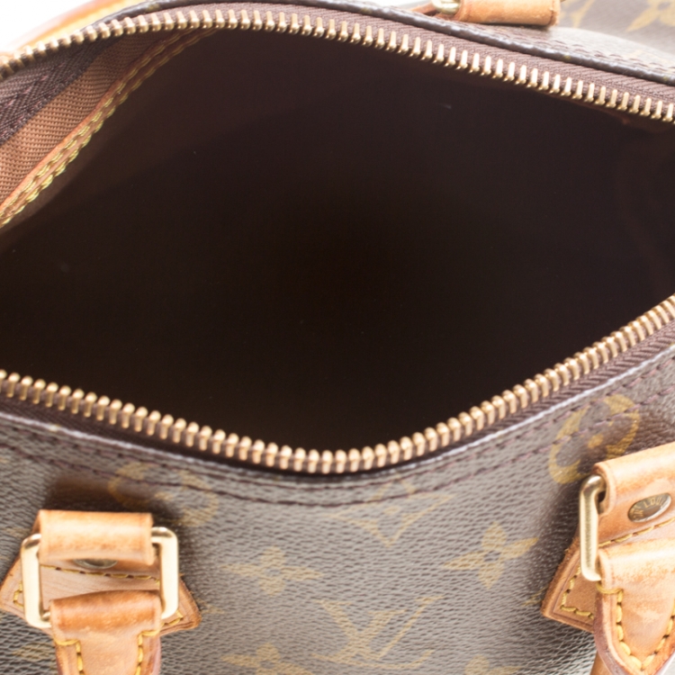 Pre Owned Louis Vuitton Monogram Canvas Speedy 25 Bandouliere Bag