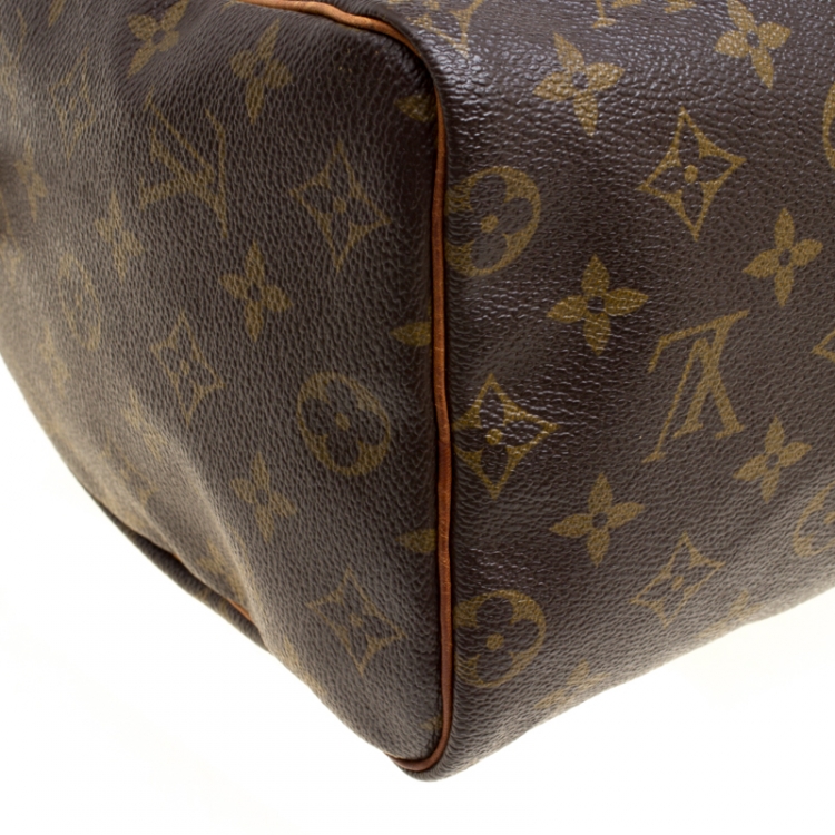 Pre Owned Louis Vuitton Monogram Canvas Speedy 25 Bandouliere Bag