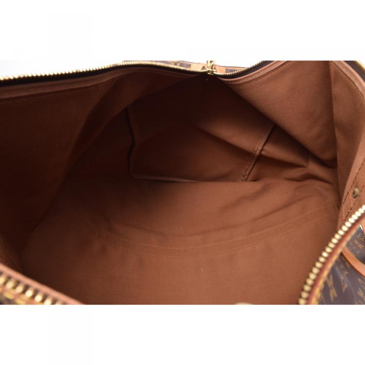 Pre Owned Louis Vuitton Monogram Canvas Sac Souple 55 Bag