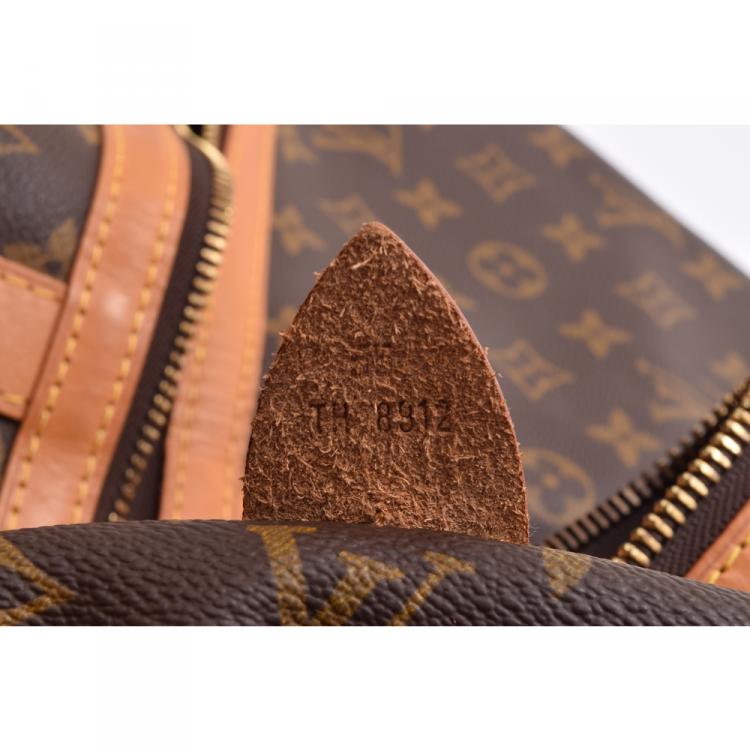 Pre Owned Louis Vuitton Monogram Canvas Sac Souple 55 Bag