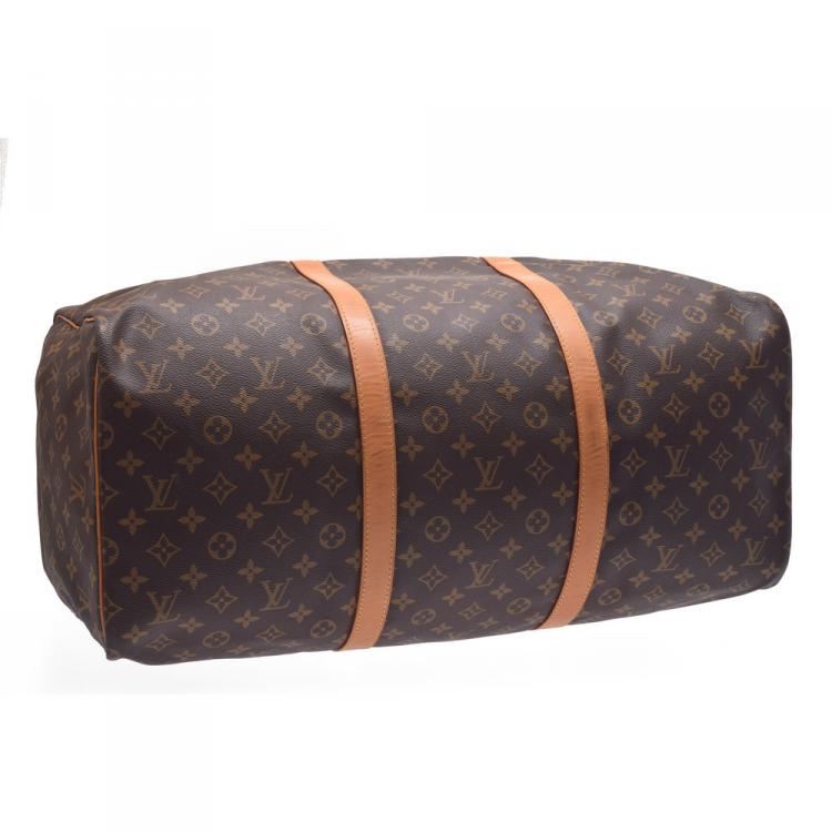Pre Owned Louis Vuitton Monogram Canvas Sac Souple 55 Bag