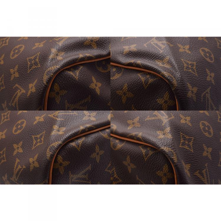 Pre Owned Louis Vuitton Monogram Canvas Sac Souple 55 Bag