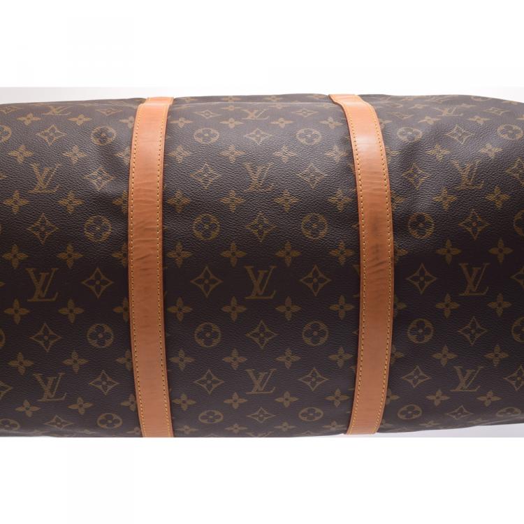 Pre Owned Louis Vuitton Monogram Canvas Sac Souple 55 Bag
