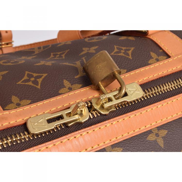 Pre Owned Louis Vuitton Monogram Canvas Sac Souple 55 Bag