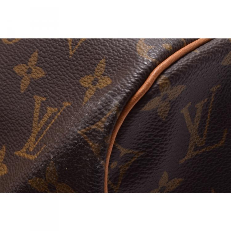 Pre Owned Louis Vuitton Monogram Canvas Sac Souple 55 Bag