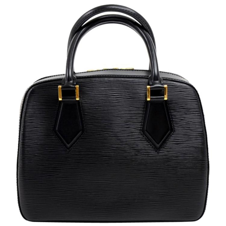 Louis Vuitton Sablon Epi Leather Satchel Bag Women
