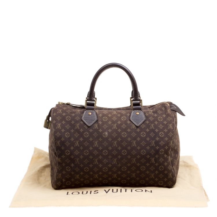 Pre Owned Louis Vuitton Fasain Monogram Canvas Speedy 30