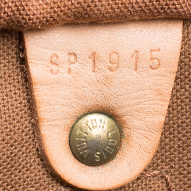Pre Owned Louis Vuitton Monogram Canvas Speedy 35