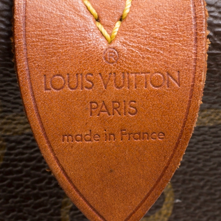 Pre Owned Louis Vuitton Monogram Canvas Speedy 35