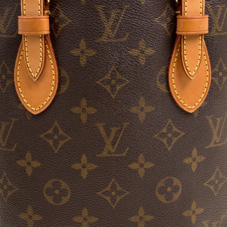 Pre Owned Louis Vuitton Monogram Canvas Petit Bucket Bag