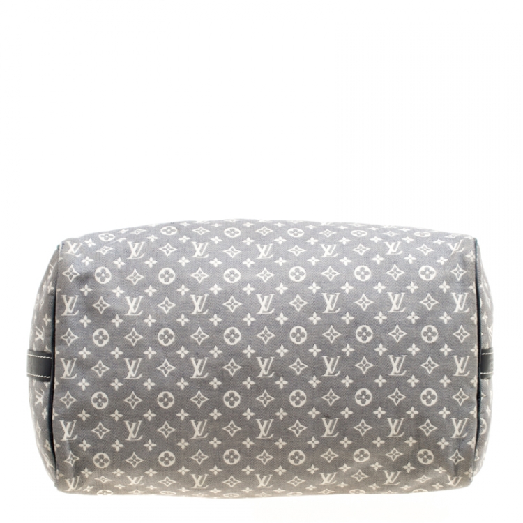 Pre Owned Louis Vuitton Encre Monogram Idylle Speedy Bandouliere 30 Bag