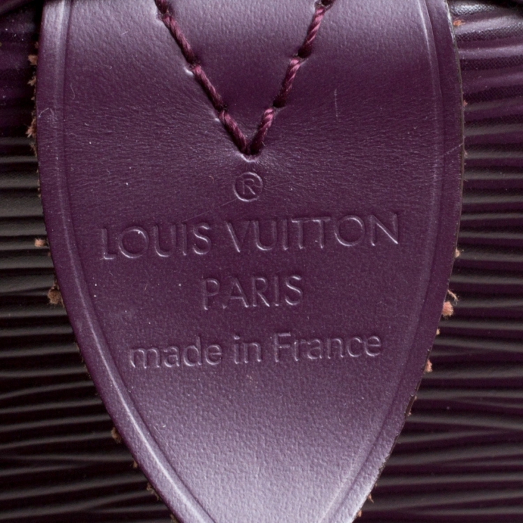 مملوكة مسبقًا Louis Vuitton Cassis Epi Leather Speedy 30